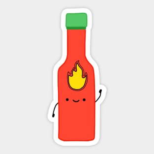 Hot Sauce Sticker